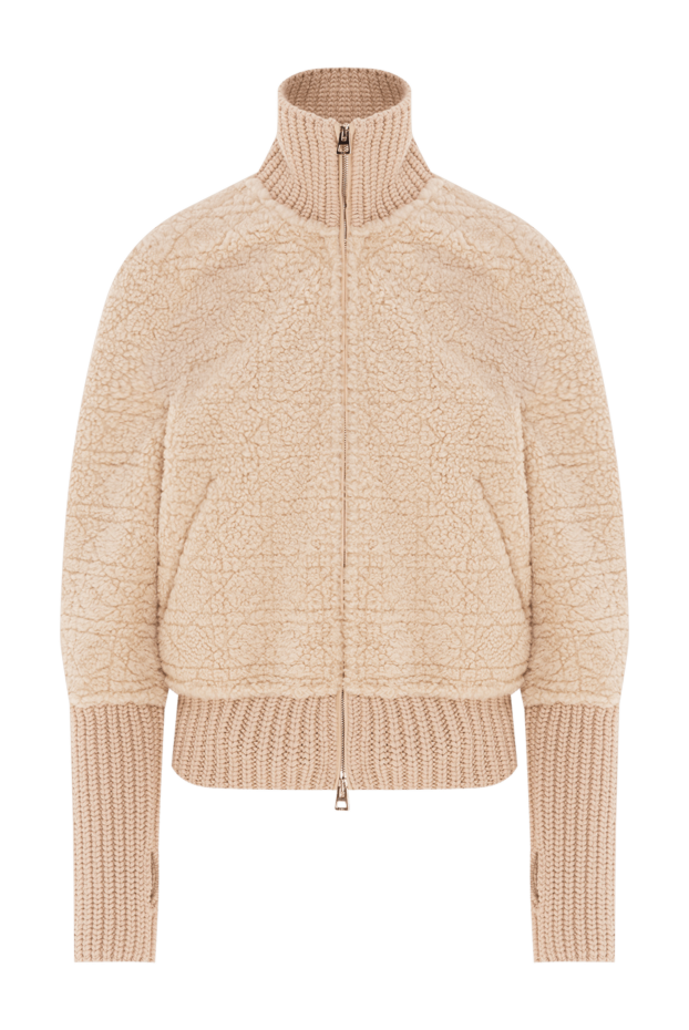 Dior short sheepskin coat with knitted cuffs 192023 - photo 1