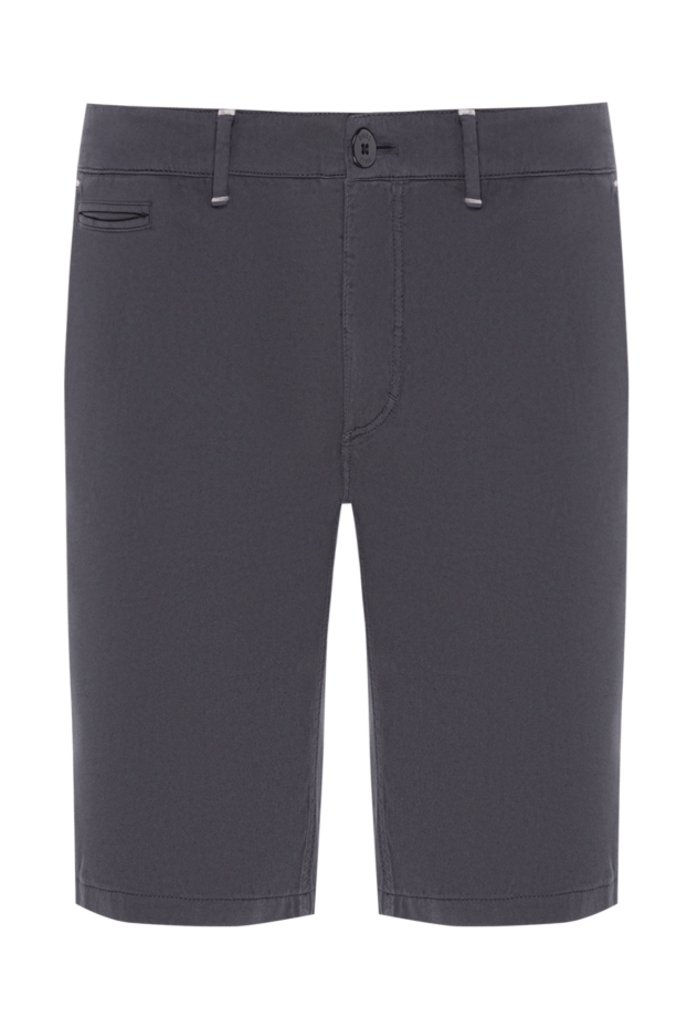 Zilli men's dark gray cotton chinos shorts 192067 - photo 1