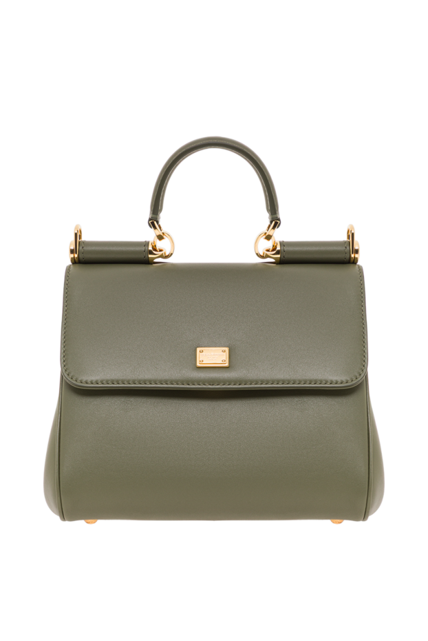 Dolce & Gabbana my sicily calfskin bag with vintage brass trim 192245 - photo 1
