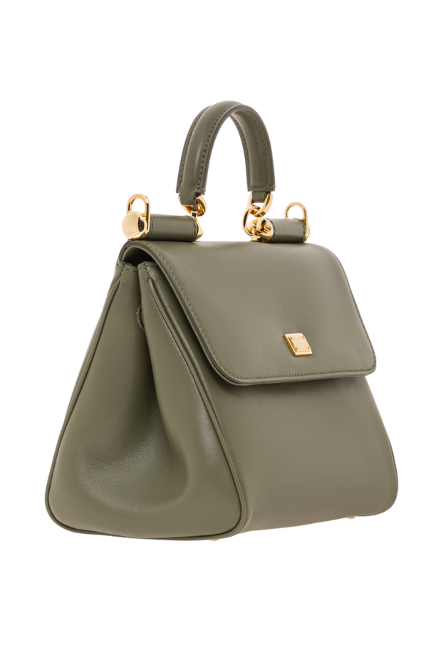 Dolce & Gabbana my sicily calfskin bag with vintage brass trim 192245 - photo 3