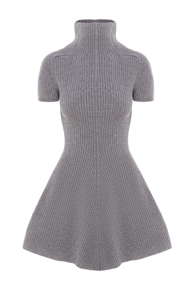 Magda Butrym gray cashmere dress with short sleeves 192282 - photo 1