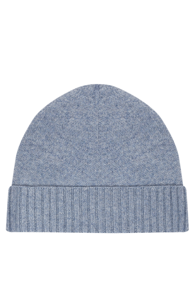 Dior light blue cashmere hat with a cuff 192297 - photo 1