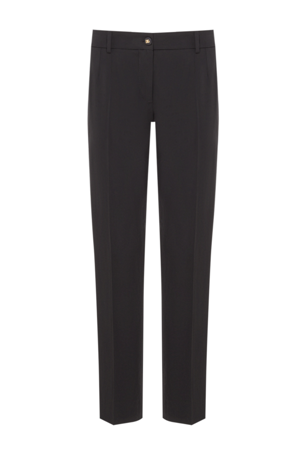 Dolce & Gabbana kate black stretch wool trousers 192369 - photo 1