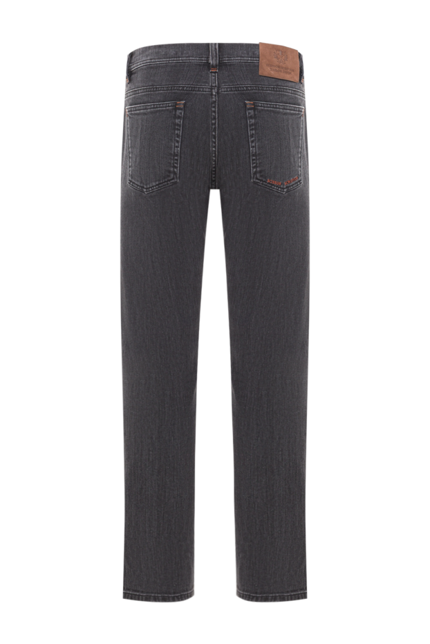 Scissor Scriptor men's dark gray cotton denim jeans 192370 - photo 2