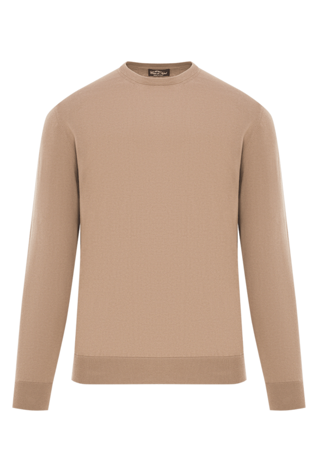 Cesare di Napoli a minimalist cotton jumper in a warm beige color scheme. 192455 - photo 1