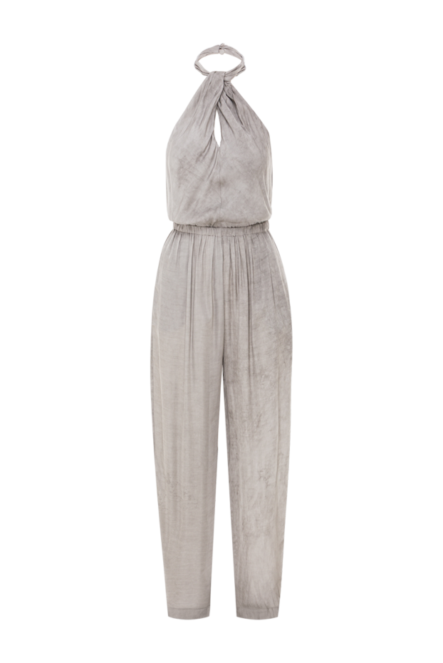 The Andamane women's gray jumpsuit with a loop strap 192510 - photo 1