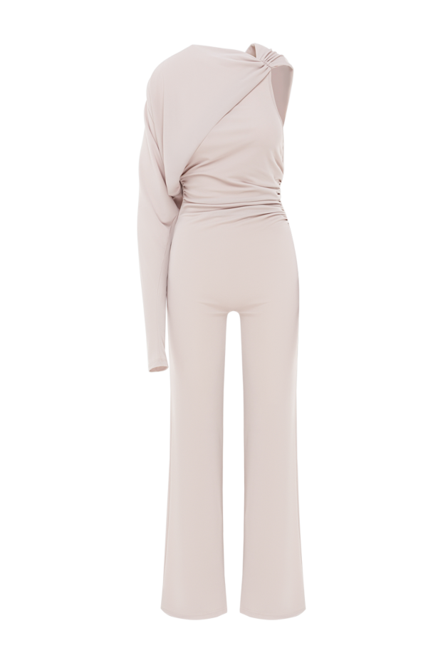 The Andamane women's gray jumpsuit with asymmetrical one-shoulder design 192511 - photo 1
