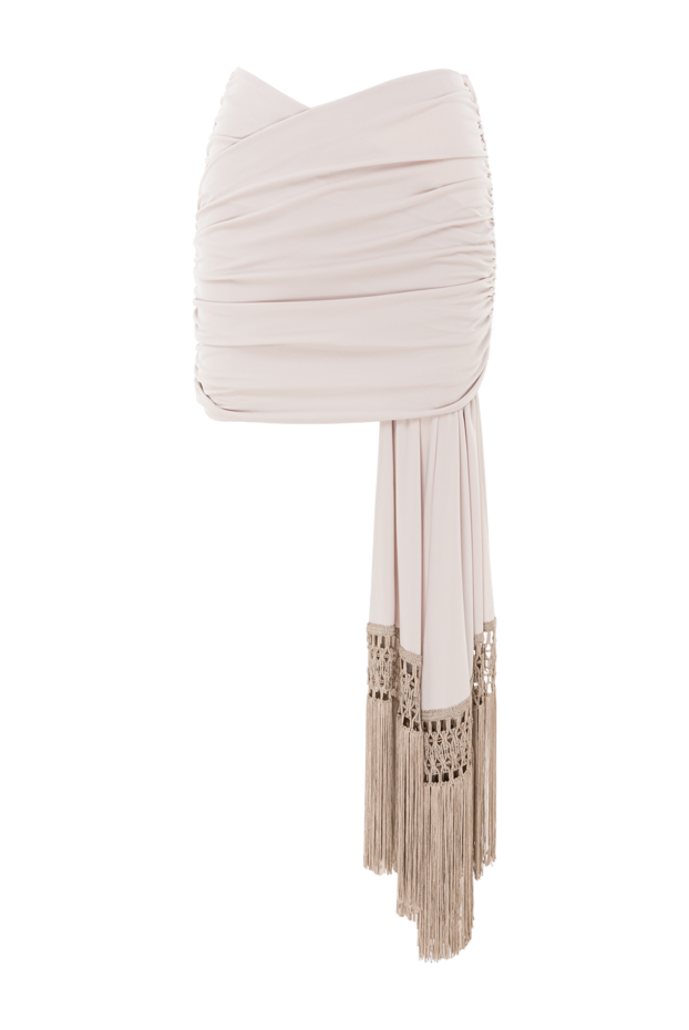 The Andamane dalia mini skirt with long fringed detail. 192529 - photo 1