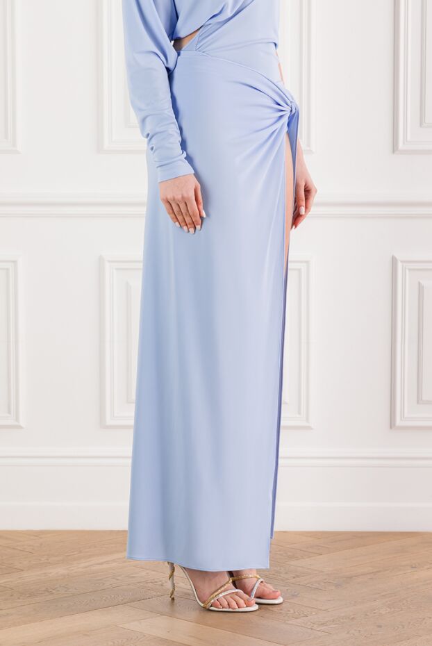 The Andamane zohra long draped jersey skirt 192533 - photo 3