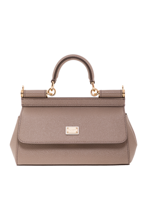 Dolce & Gabbana sicily mini bag in gray dauphine calfskin 192552 - photo 1