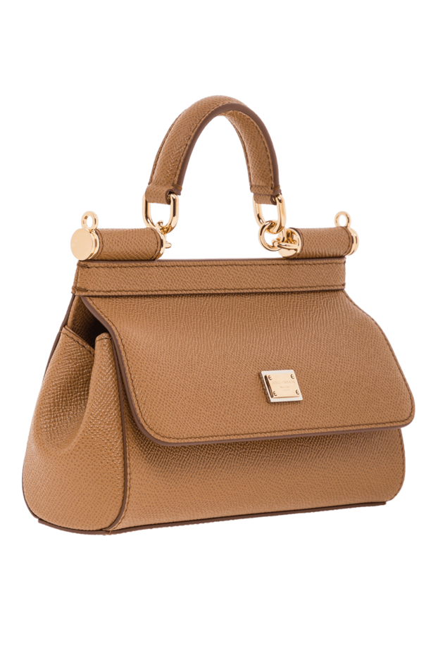 Dolce & Gabbana sicily mini bag in brown dauphine calfskin 192554 - photo 3