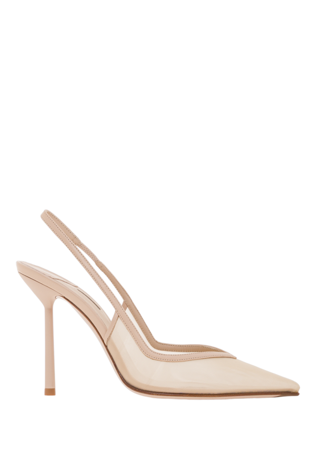 Le Silla vivienne white sheer mesh slingbacks 192568 - photo 1