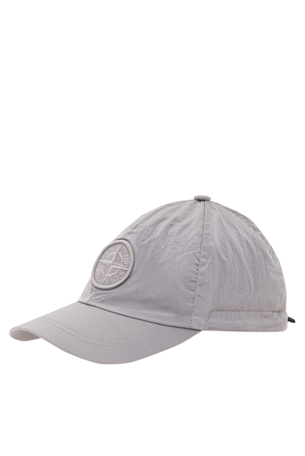 Stone Island gray six-piece baseball cap with embossed compass embroidery 192686 - photo 3