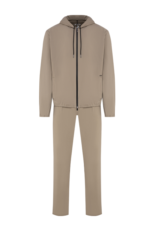 Tombolini men's beige knitted tracksuit 192729 - photo 1