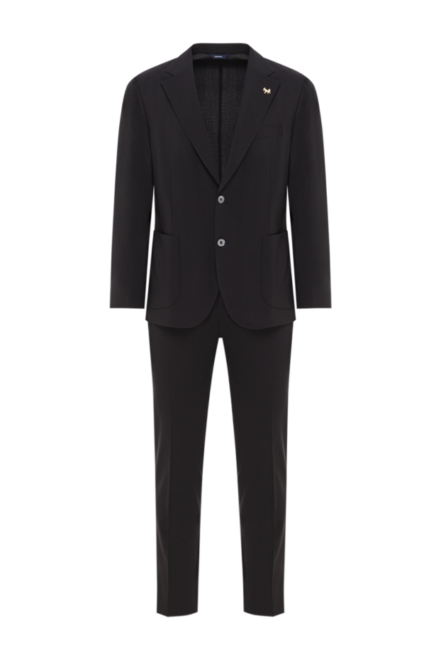 Tombolini men's classic black wool suit 192733 - photo 1