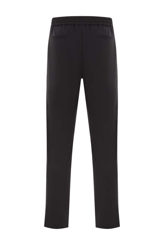 Tombolini black men's casual trousers with elastic waistband 192741 - photo 2