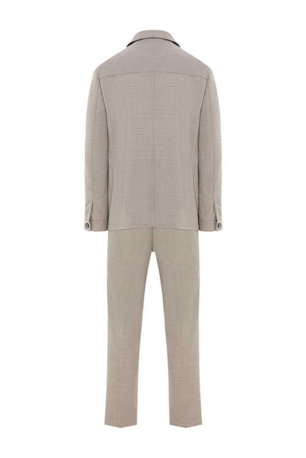 Tombolini men's beige suit in casual style 192746 - photo 3