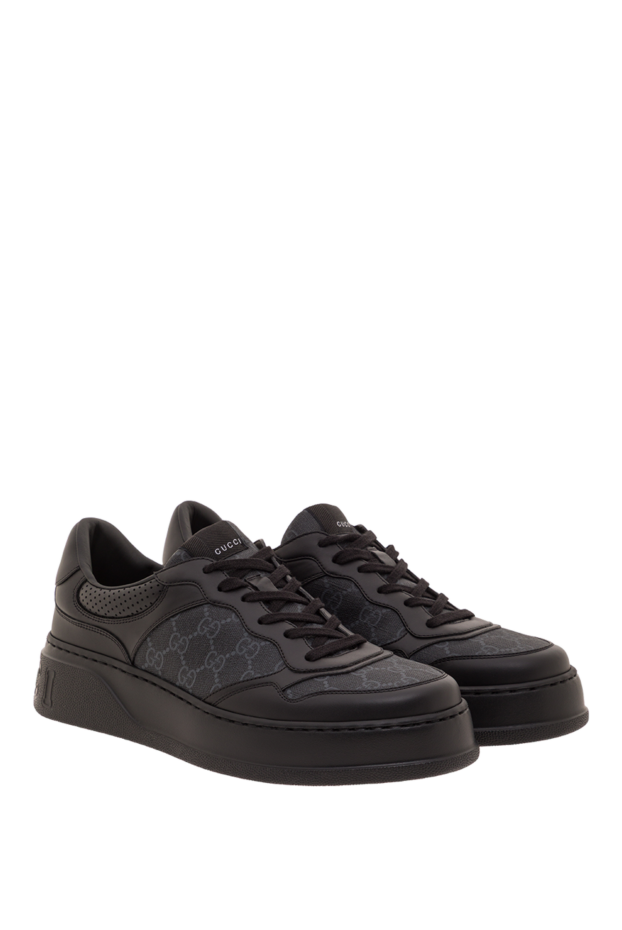 Gucci men's gg supreme chunky monogram sneakers 192748 - photo 3