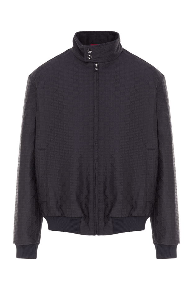 GG ripstop zip-up jacket in gray - photo 1