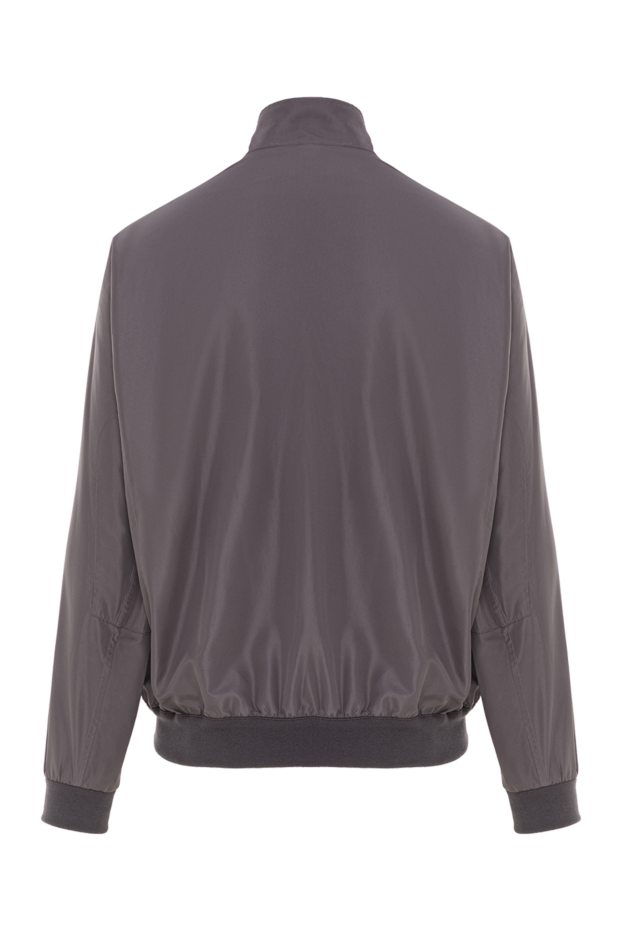 Kiton lightweight men's anthracite bomber jacket 192805 - photo 2
