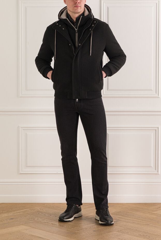 Siviglia blue soft jersey sports hoodie 192834 - photo 2