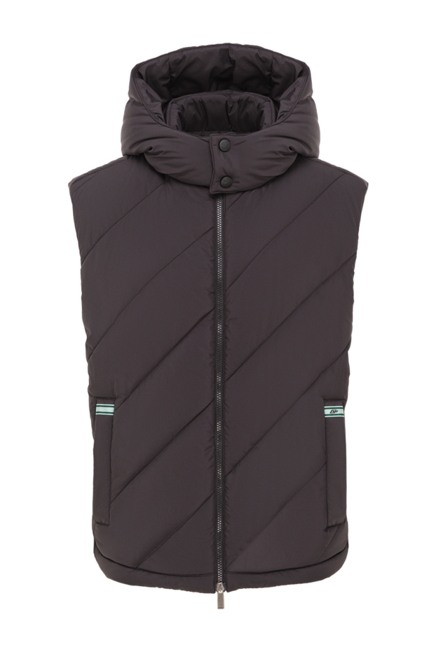 Off-White men's arrow diagonal black down vest 192983 - photo 1