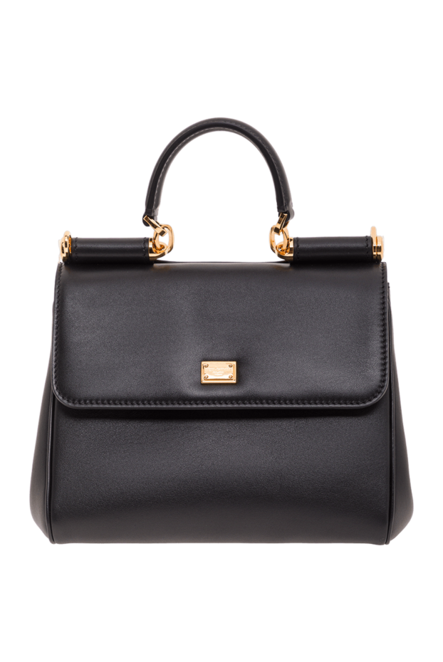 Dolce & Gabbana my sicily black calfskin plonge bag 192993 - photo 1