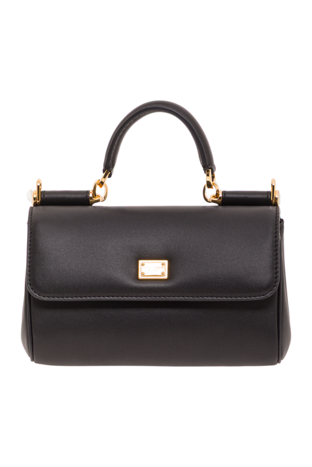Dolce & Gabbana my sicily black plonge calfskin women's bag 192994 - photo 1