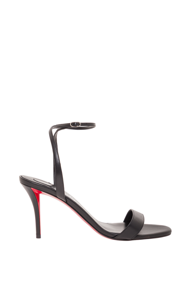 Christian Louboutin miss z black nappa leather sandals 193010 - photo 1
