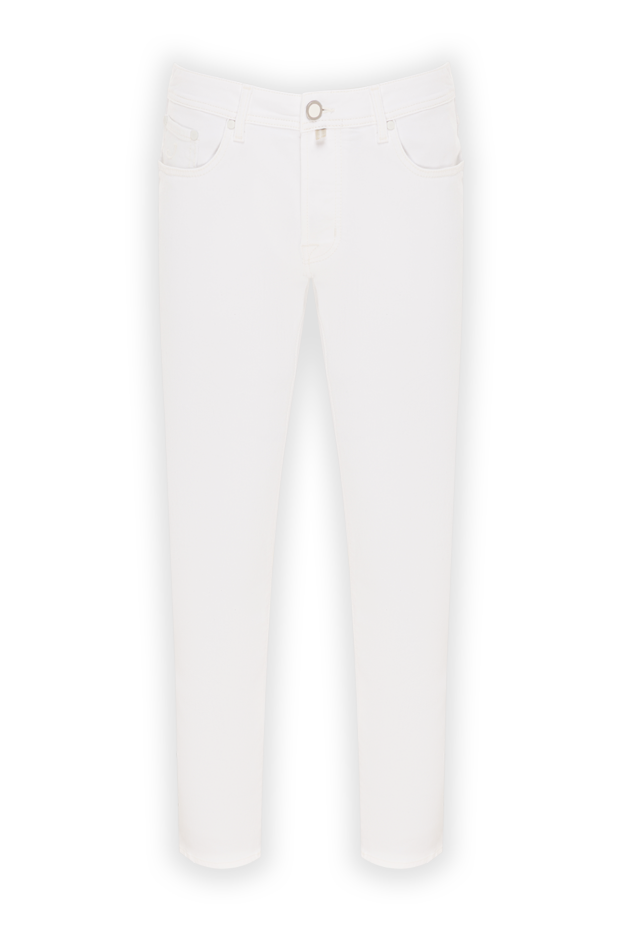 Jacob Cohen premium slim fit white men's jeans 193019 - photo 1