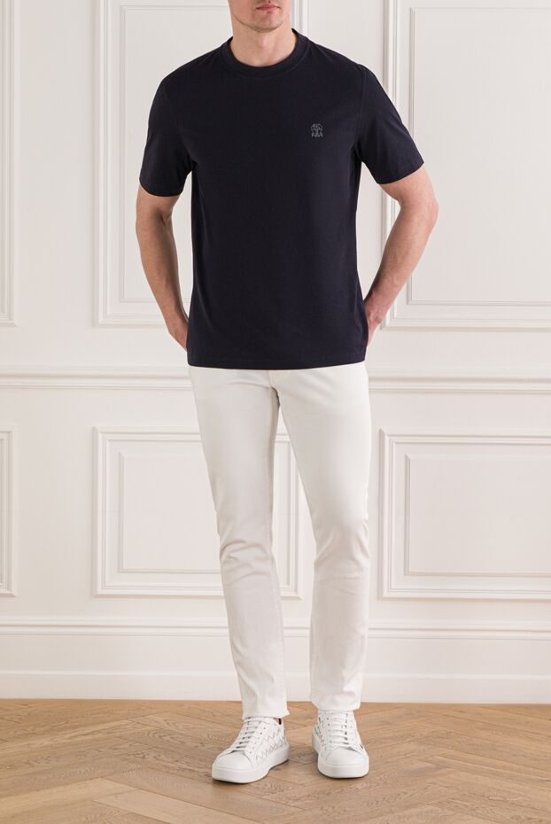 Jacob Cohen premium slim fit white men's jeans 193019 - photo 2