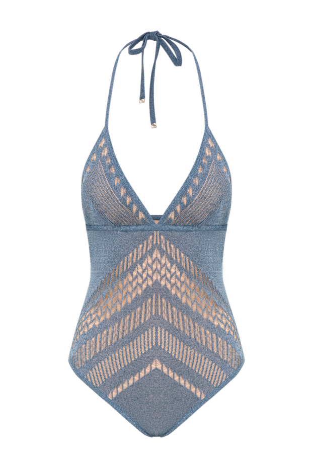Moeva villone blue halter neck swimsuit 193041 - photo 1