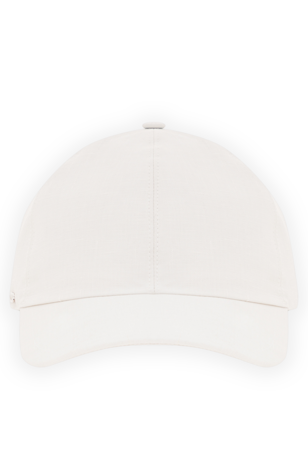 Enrico Mandelli white baseball cap with brand logo 193159 - photo 1