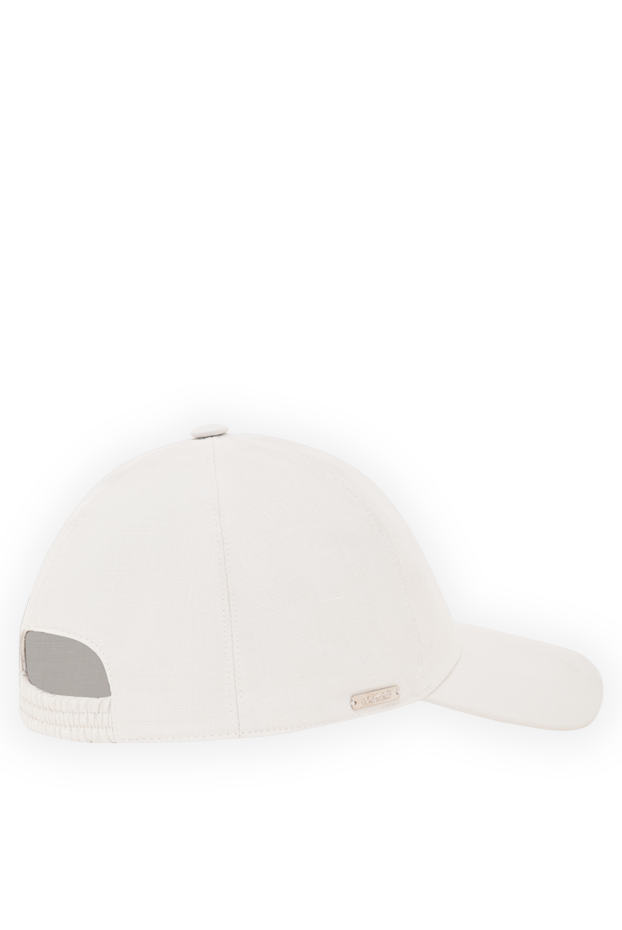 Enrico Mandelli white baseball cap with brand logo 193159 - photo 3