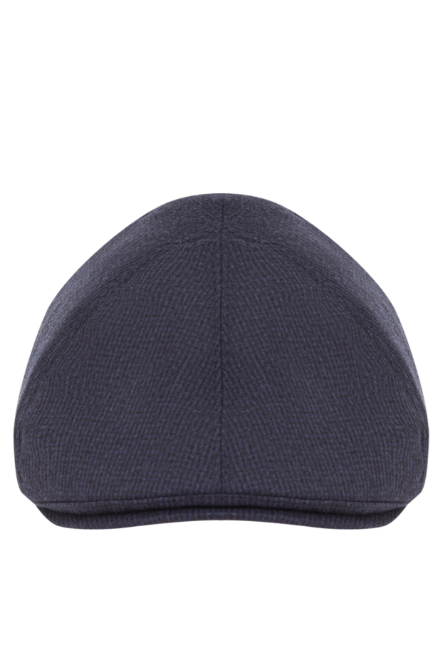 Enrico Mandelli elite raglan cap made of ultra-fine blue wool 193162 - photo 1