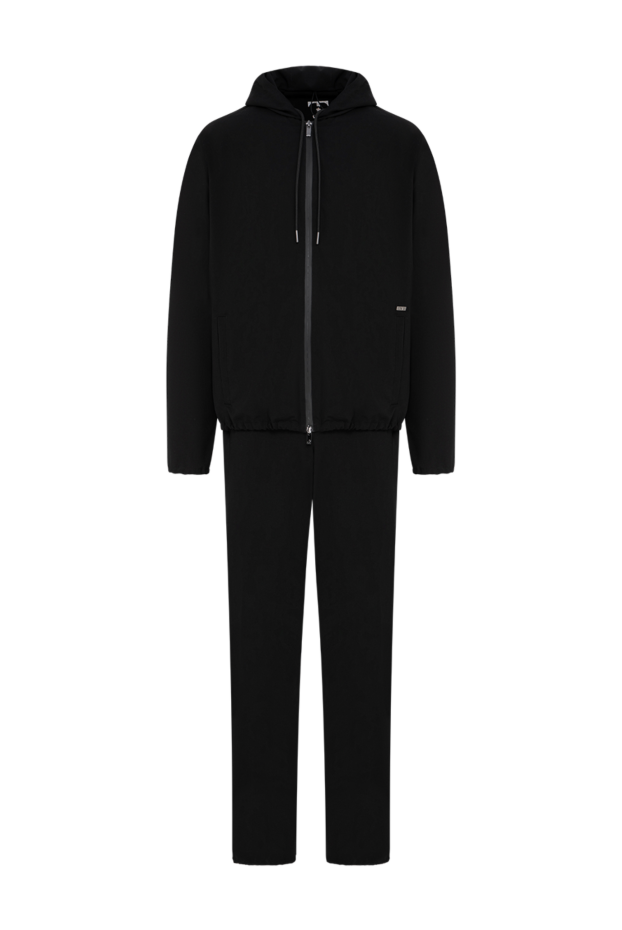 Tombolini men's knitted suit with a hood and a hidden zipper 193194 - photo 1