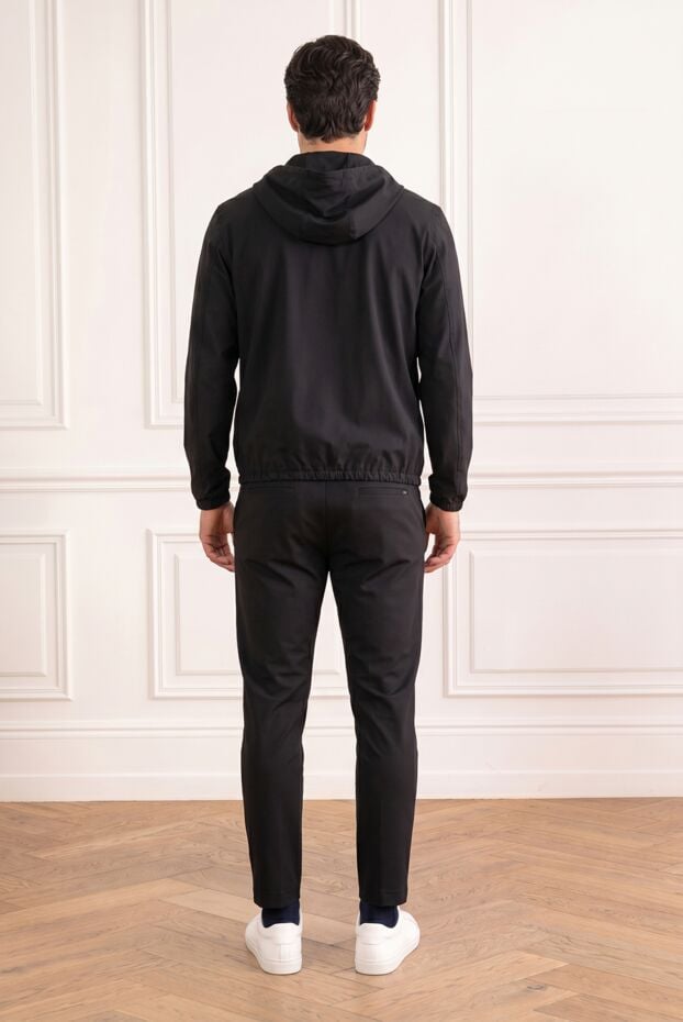 Tombolini men's knitted suit with a hood and a hidden zipper 193194 - photo 2
