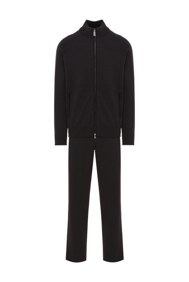 Zilli men's black tracksuit made of wool and silk 193220 - photo 1