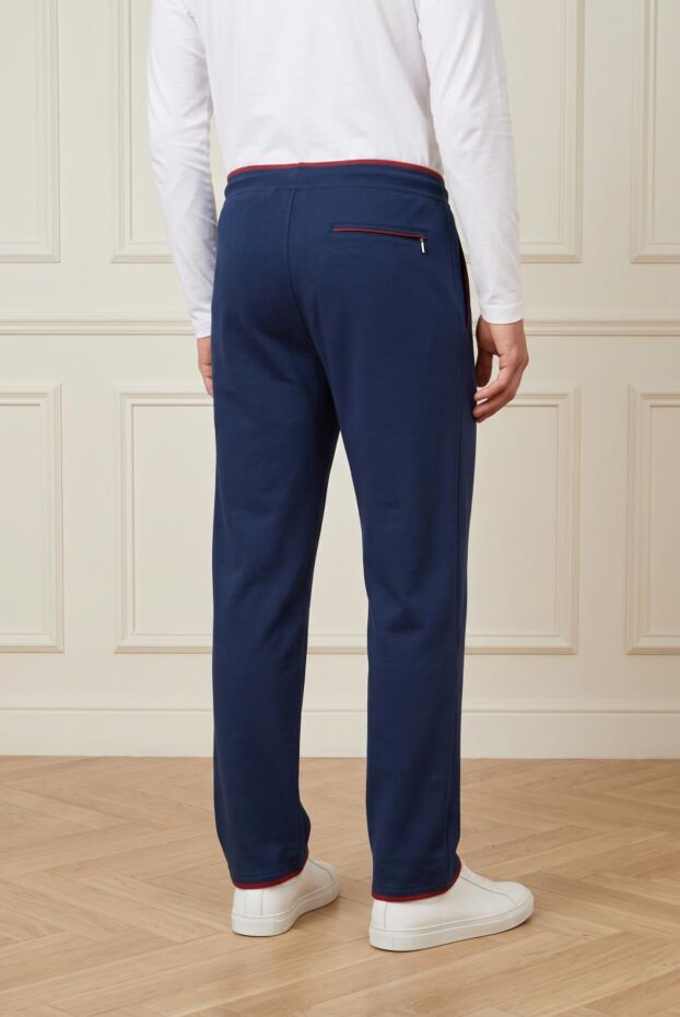 Zilli men's light blue jersey sweatpants 193251 - photo 2