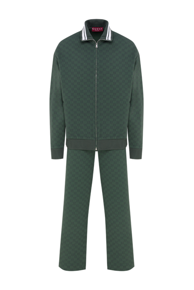 Gucci tracksuit in green gg embossed jersey 193261 - photo 1