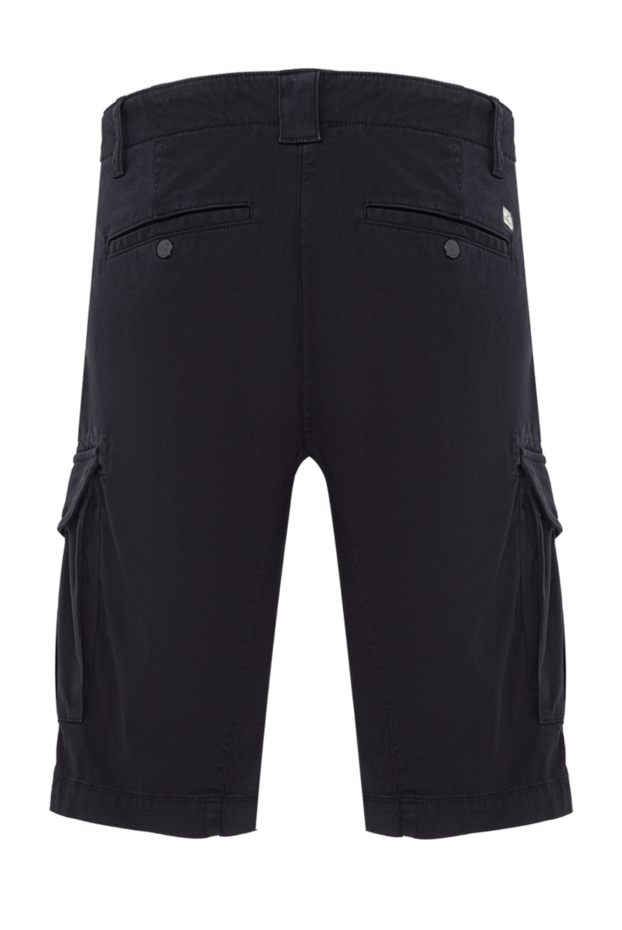 C.P.Company мужские шорты-карго в черном цвете из эластичного хлопкового сатина 193354 - фото 2