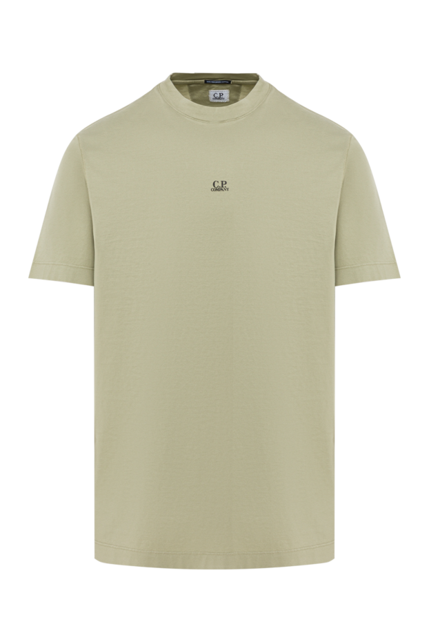 T-shirt with logo on the chest made of high-quality cotton jersey - photo 1