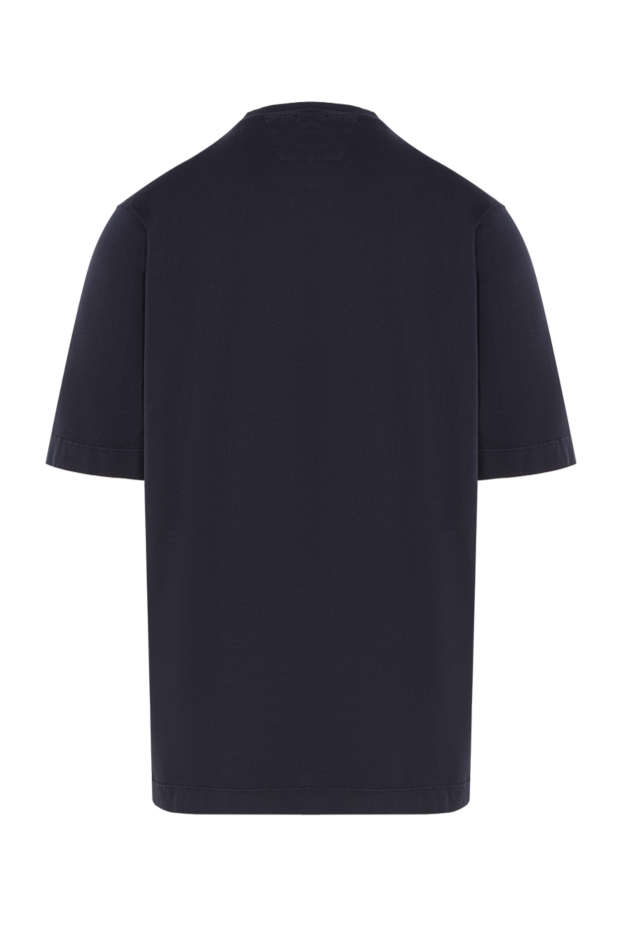 C.P.Company футболка черная с логотипом на груди из хлопкового джерси 193360 - фото 3