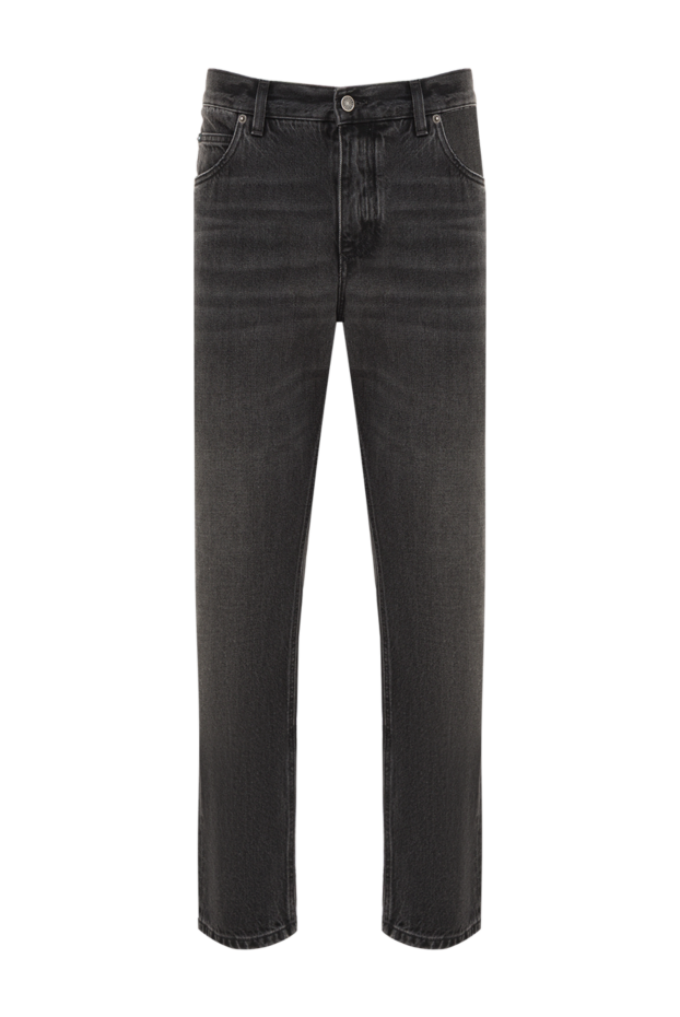 Dolce & Gabbana classic graphite denim jeans with a slightly distressed effect 193402 - photo 1