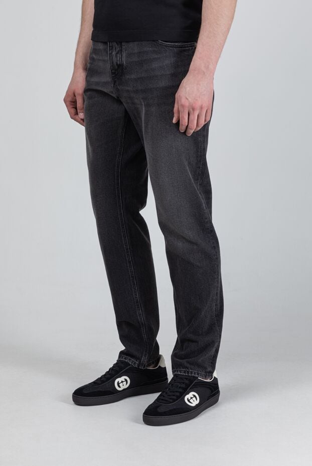 Dolce & Gabbana classic graphite denim jeans with a slightly distressed effect 193402 - photo 3