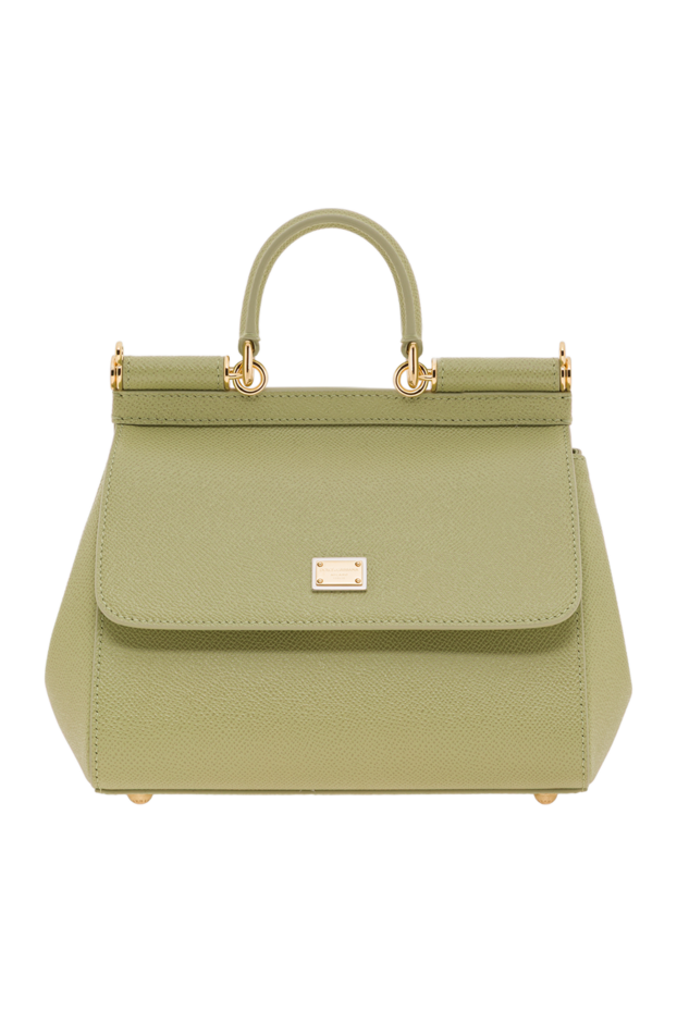 Dolce & Gabbana small lime green sicily bag made of dauphine calfskin 193416 - photo 1