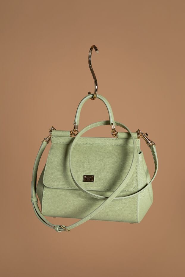 Dolce & Gabbana small lime green sicily bag made of dauphine calfskin 193416 - photo 2