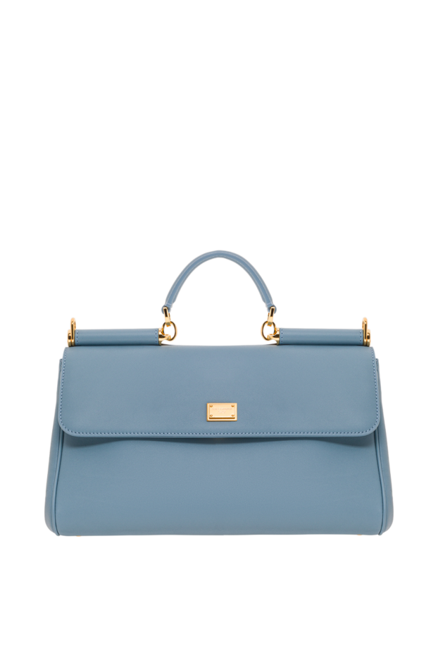 Dolce & Gabbana my sicily blue calfskin plonge bag 193417 - photo 1
