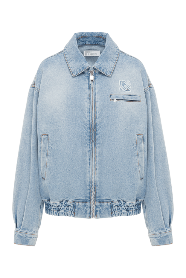 Giuseppe Di Morabito women's denim bomber jacket with dropped shoulders 193435 - photo 1