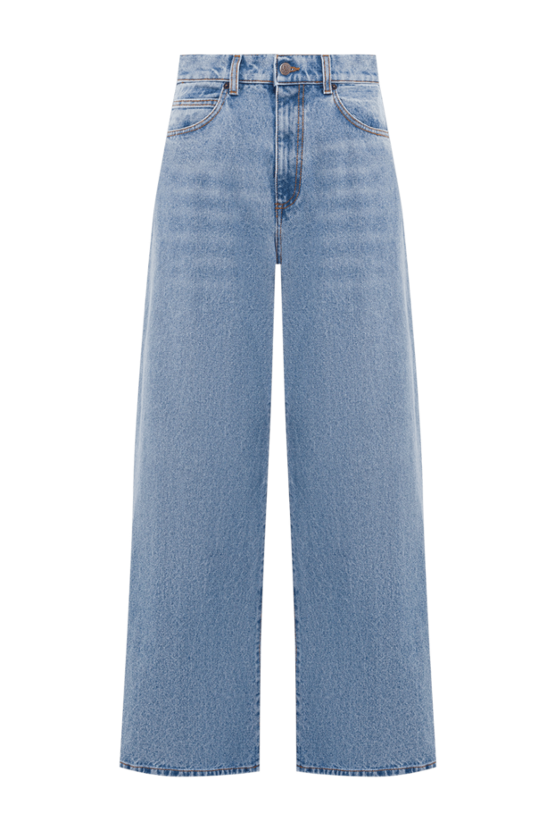 Giuseppe Di Morabito wide-leg jeans with an embroidered anagram on the back pocket 193436 - photo 1